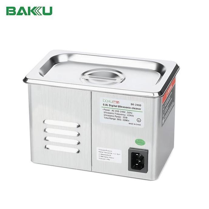 Qingjie- Baku Bk-2400 0.8 Liter Stainless Steel Ultrasonic Cleaner Dital