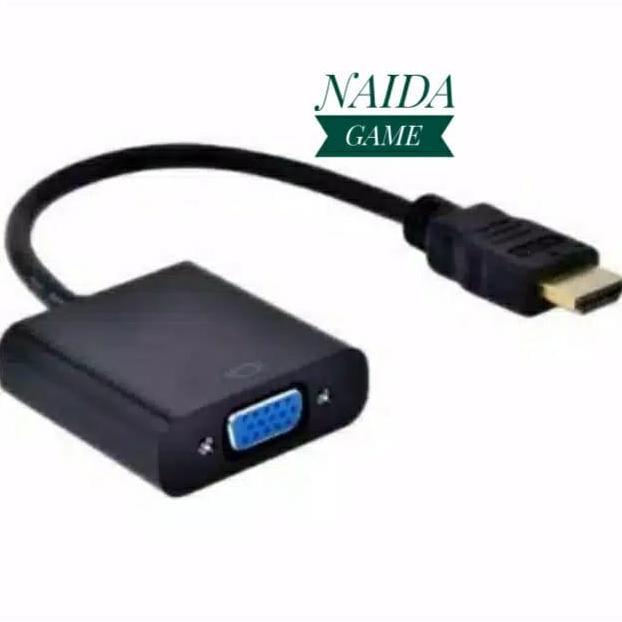 Nect- Converter Hdmi To Vga / Kabel Sambungan Hdmi To Vga Monitor