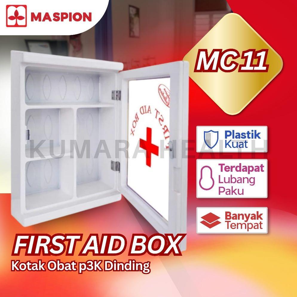 MASPION - Kotak Obat P3K MC11 / Kotak P3K Dinding Besar