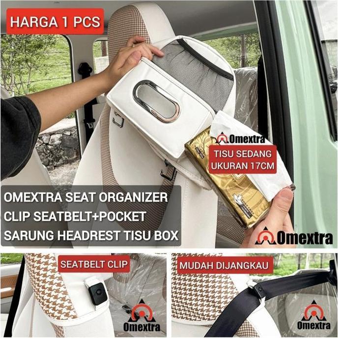 Murah Headrest Calya Sigra Brio Satya Wuling Binguo Tisu Box Wuling Air Ev Sarung Jok Sport Jok Poco