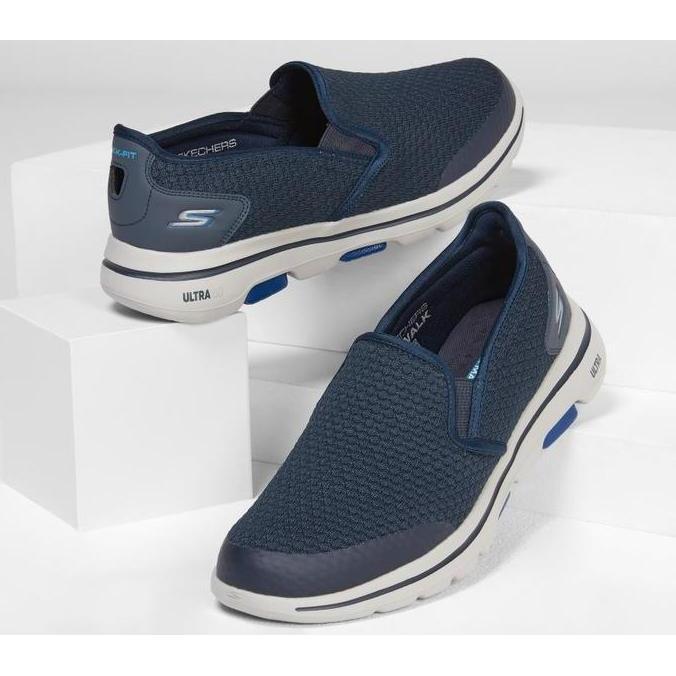 Sepatu Slip On Pria Skechers GO WALK 5 Orinal