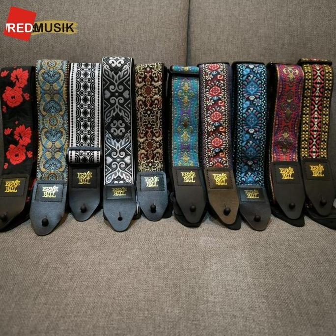 Strap Ernie Ball Jacquard Tali Gitar Ernie Ball Jacquard Ernie Ball Jacquard Guitar Strap WAR