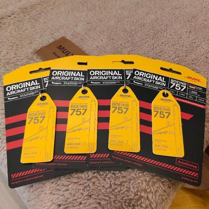 Aviation tag DHL b 757-200