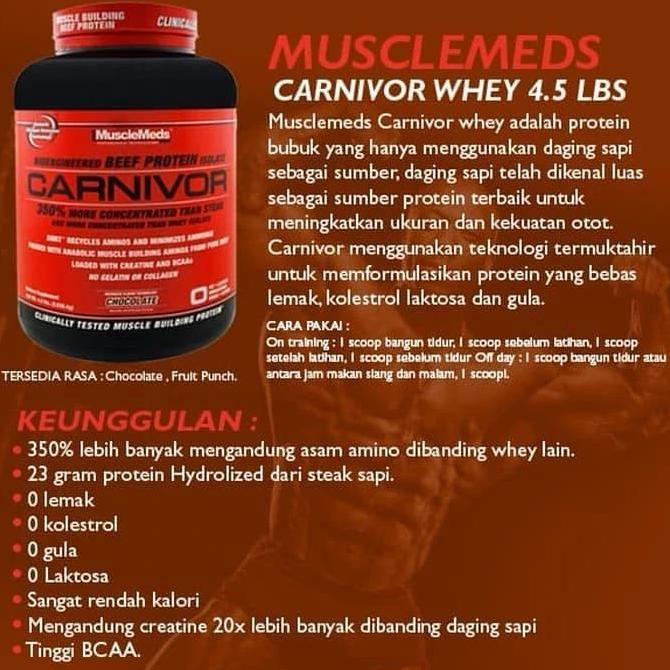Kerenabis- Musclemeds Carnivor Whey Protein 4Lb