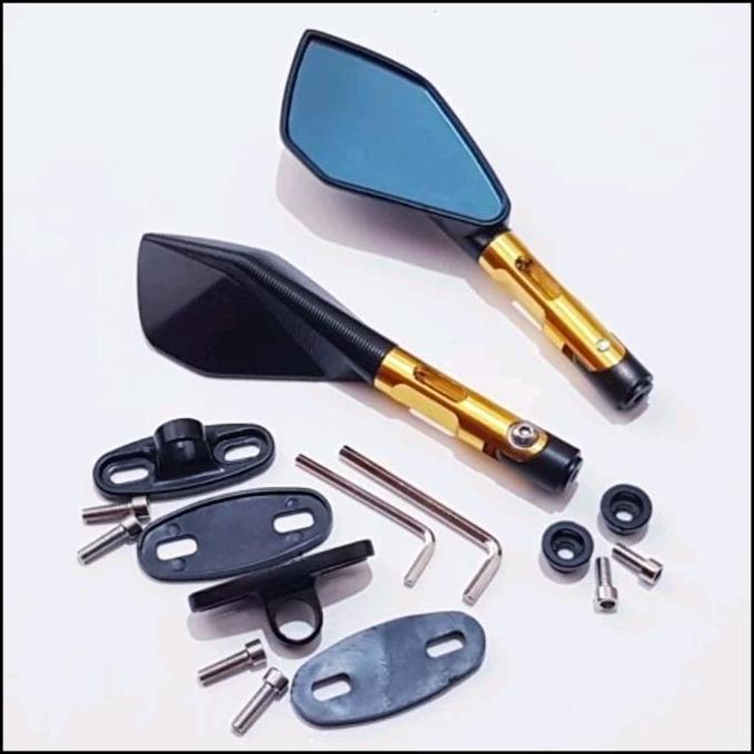 Promo KACA SPION TOMOK/SPION TOMOK CNC V2/SPION VARIASI MOTOR NINJA/NINJA R/NINJA 150/NINJA 150 RR/N