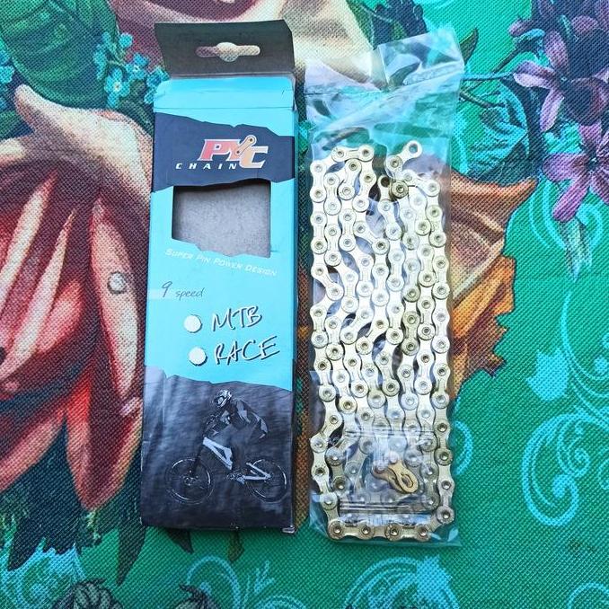 rantai 9 speed pyc gold Rante operan gigi sepeda