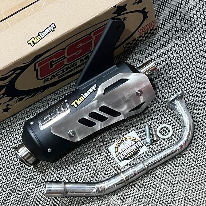Knalpot Standard Racing Csr Yamaha Fazzio Fino 125 Mio 125 Original