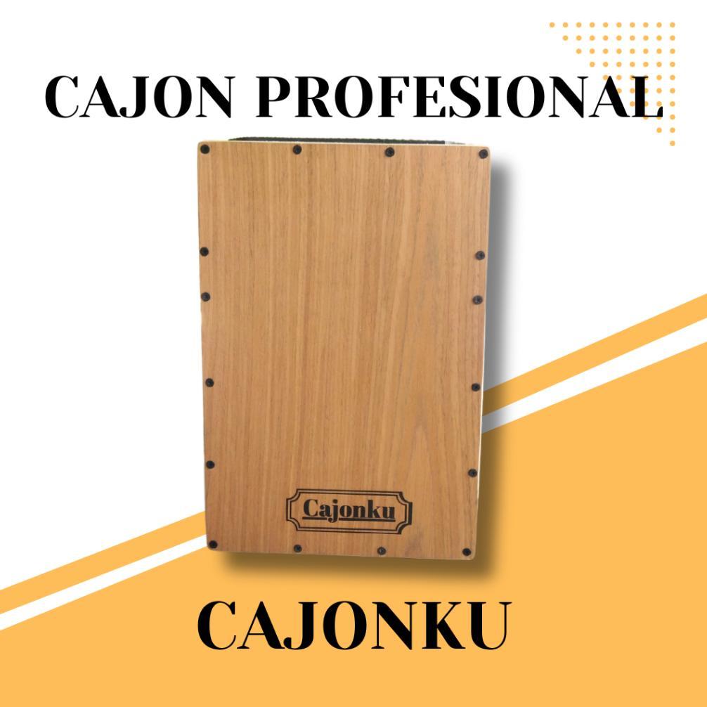 Alat Musik Cajon Sedang - Kajon Drum Box Latihan - Snare Drum Akustik