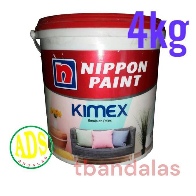 NEW KIMEX Cat air Cat tembok Nippon paint 5 kg galon Putih ,putih kebiruan