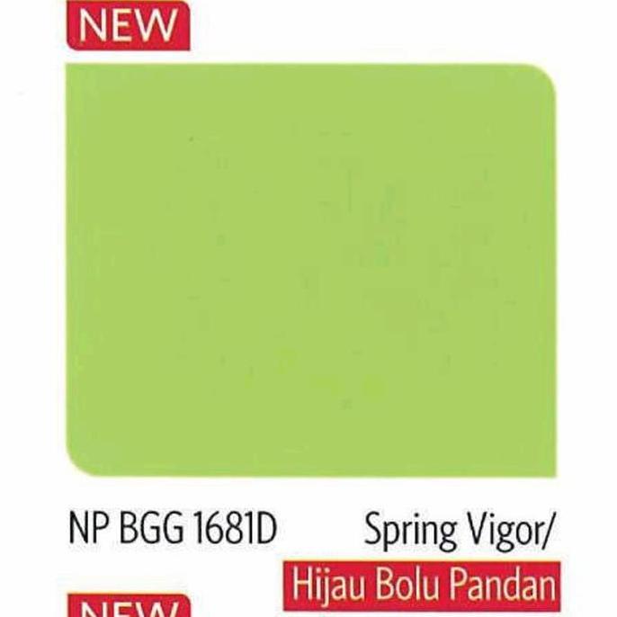 HIJAU BOLU PANDAN / Cat tembok Vinilex Pro 5 kg Nippon Paint dinding