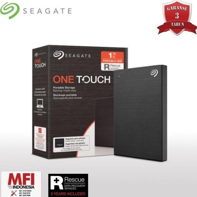 Hardisk Eksternal 1TB Seagate |Seagate One Touch HDD 1TB resmi