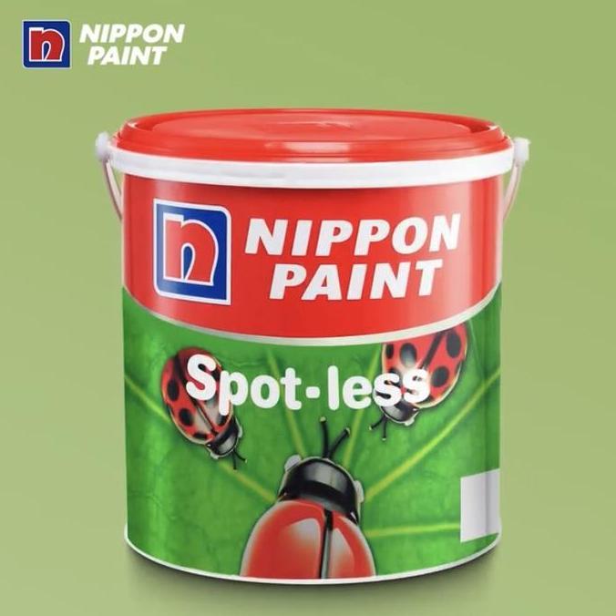 NEW CAT TEMBOK SPOTLESS NIPPON PAINT 2.5 LTR CAT ANTI NODA MUDAH DIBERSIHKAN / CAT DINDING SEMI GLOS
