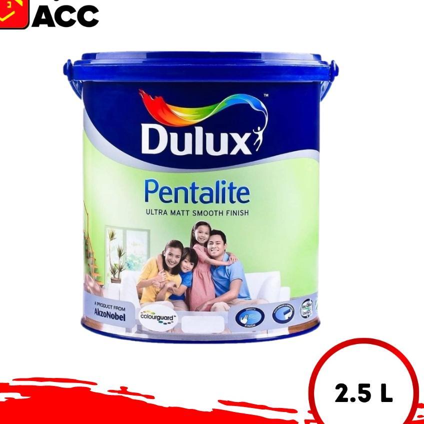 Cat Dinding - Cat Tembok - Dulux - Cat Dulux Pentalite Cat Tembok Premium Interior 2,5Liter