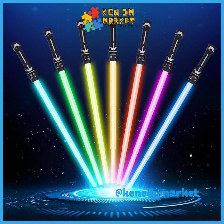PEDANG STARWARS COSPLAY MAINAN PEDANG LAMPU LIGHT SABER COSPLAY  LIGHTS SABER - STARWARS KUALITAS TE