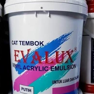 NEW CAT TEMBOK EVALUX 25KG 25 KG PUTIH BARANG BARU MURAH CAT AIR DINDING