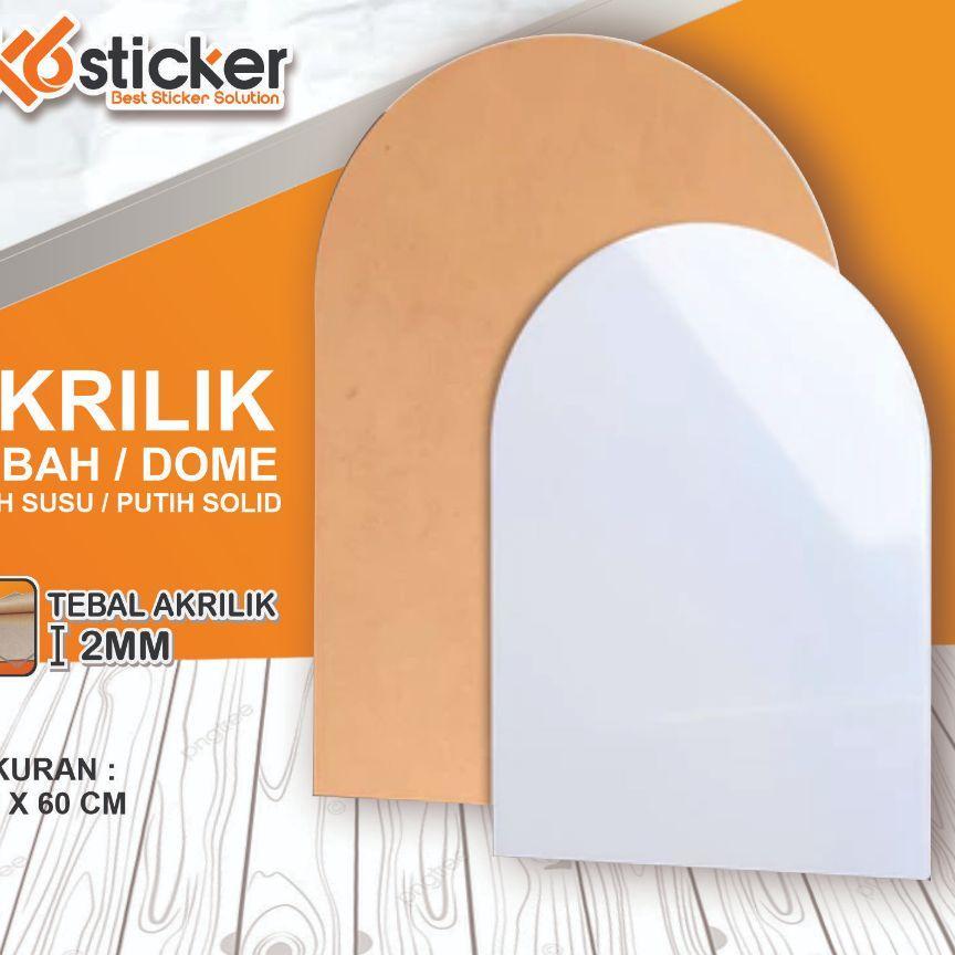 Akrilik Ucapan Model Kubah / Acrylic Kubah / Akrilik Kubah / Akrilik Ucapan / Papan Ucapan