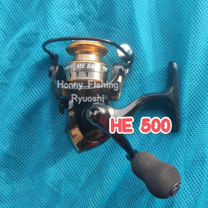 Pesce- Reel Pancing Mini He 500 Mini Mncing Udang Casting Ikan Kecil Metal