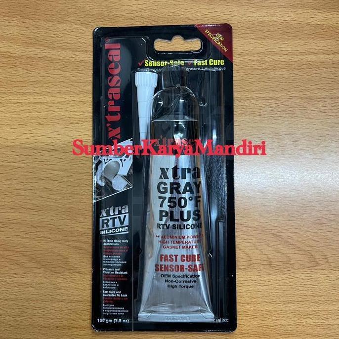 Xtra Gray 750F Plus RTV Silicone Gasket Maker Xtraseal