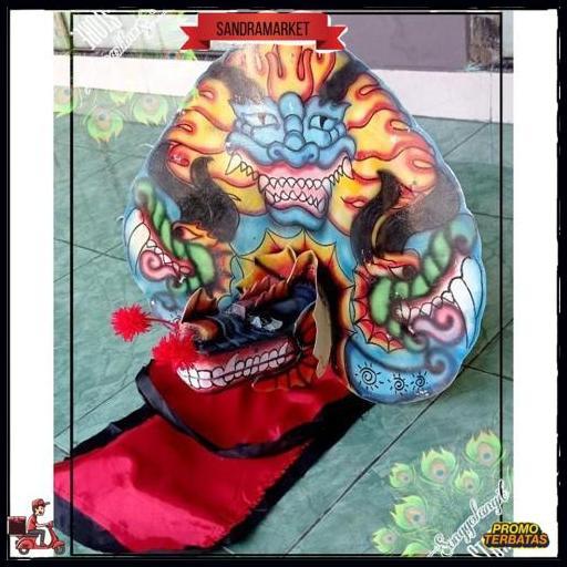 Barongan Kayu Devil Anak Dijamin Bagus