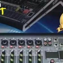 Mixer Audio Ashley Selection 8 / Selection8 8Ch Original Ashley Bluetooth-Recording-Usb