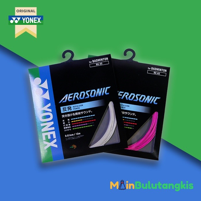 Senar Raket Badminton Yonex Aerosonic Jp Original 100%