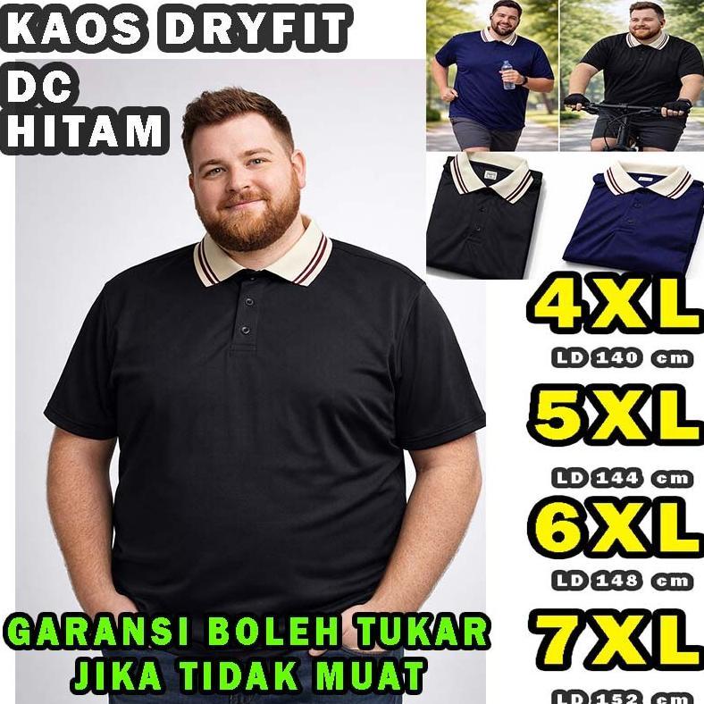 kaos baju olahraga dry fit drifit bola futsal padel golf tennis running badminton jersey gym polo t 