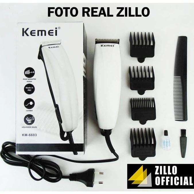 Capelli- Kemei Mesin Cukur Rambut Listrik Alat Pencukur Rambut Bonus Gunting Sasak Alat Potong Rambu