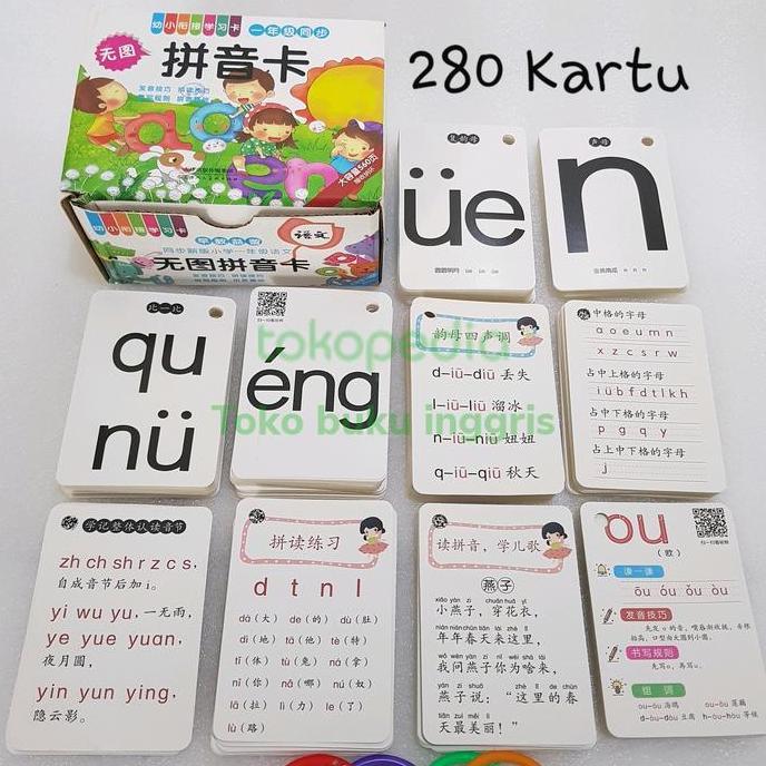 Termurah Bahasa Mandarin Flash Card Kartu Flash Audio Kartu Mandarin