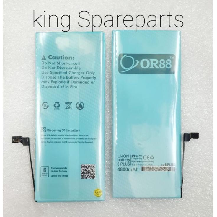 BATERAI BATRE BATTERY IPHONE 6 PLUS DOUBLE POWER ORIENS88