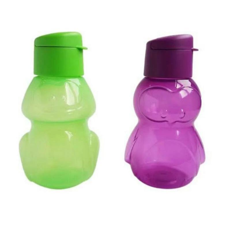 Terlaris Bisa Cod Eco Kids Botol Minum Tupperware Pinguin Froggy Beruang Botol Minum Anak Tk/Paud (1