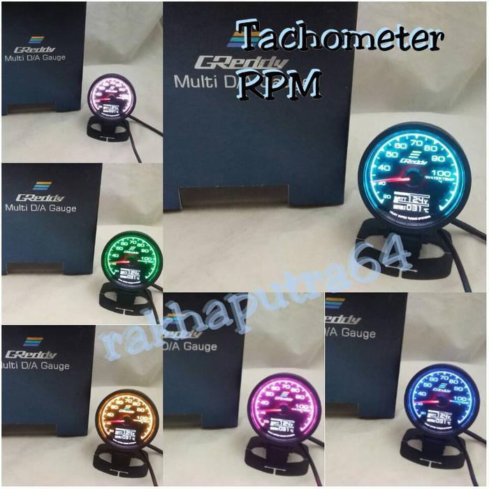 Indikator Greddy - Greddy Gauges Rpm - Tachometer Original Dan Terpercaya