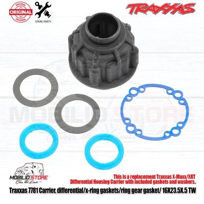 Traxxas #7781 Carrier Differential X-Ring Gaskets Ring for X-Maxx, XRT