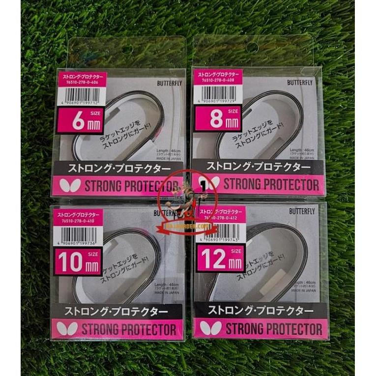 BEBAS ONGKIR - Strong Protector Butterfly ~ Pelindung Bet Pingpong Side Tape