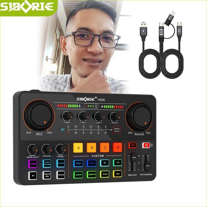 Youngshort33 - Siborie&Gendirahman27 Rekomendasi Bersama Soundcard H500+Otg-2In1