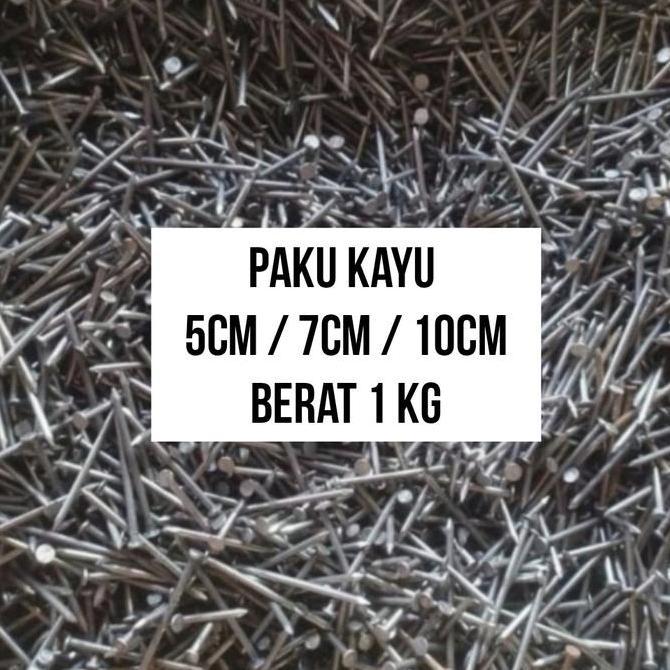 Paku Kayu 5 cm Paku 7 cm Paku 10 cm Per 1 kg Paku Kaso Paku Reng 1kg