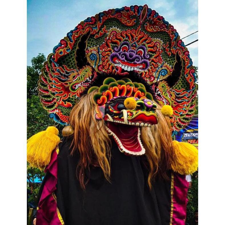 TERMURAH Mainan tradisional Barongan telon|Barongan devil|barongan anak|Barongan dewasa|Barongan kay