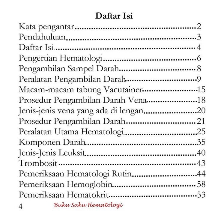 Buku Saku Hematologi