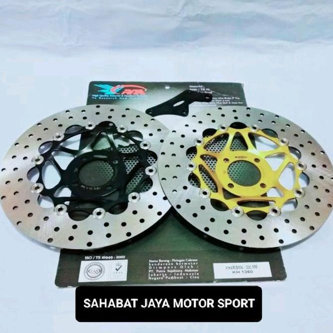 Disc Cakram Piringan Depan Psm Supra X 125 Kharisma 300Mm Terbaru
