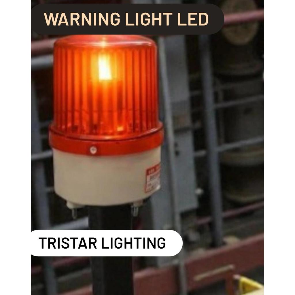 Warning Light LED / Lampu Menara / Lampu Warning Putar / Lampu LED Warning Light Rotary / Lampu Puta