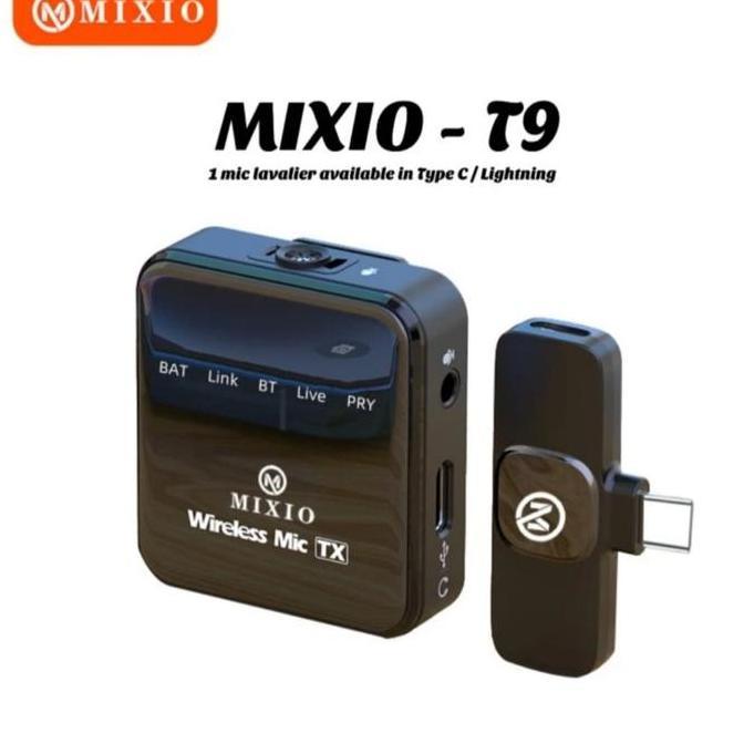 TERLARIS MIXIO-T9 WIRELESS MICROPHONE PROFESSIONAL MIKROFON LAVALIER