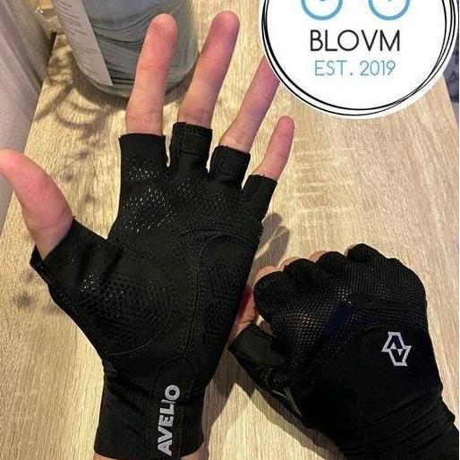 Sarung Tangan Sepeda Avelio Iron Cross Black/Avelio