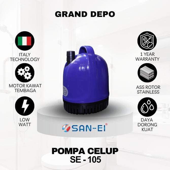 Pompa Air Celup Se 105 San Ei / Pompa Celup San Ei Promo