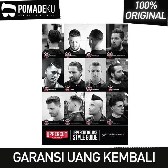 Uppercut Deluxe Styling Guide Poster Original