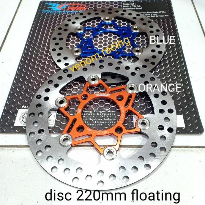 DISC PSM FLOATING 220MM PCX 150 CBU THAILAND/ PIRINGAN STANDAR PCX 125 KHUSUS