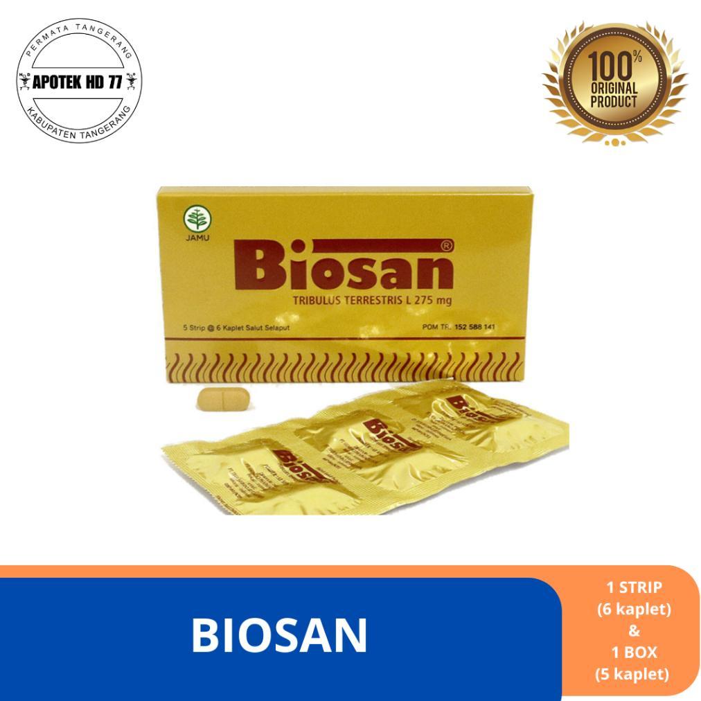 (Terbaru) BIOSAN STRIP EKSTRAK TRIBULUS | MENINGKATKAN KESUBURAN PRIA (Terlaris)