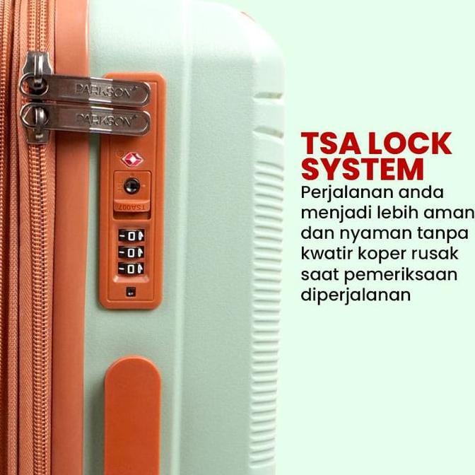 Grosir Parkson Koper Pp743 Expandable Tsa Lock 007 Koper 22 Inch Kabin 26 Inch 30 Inch Bagasi / Kope