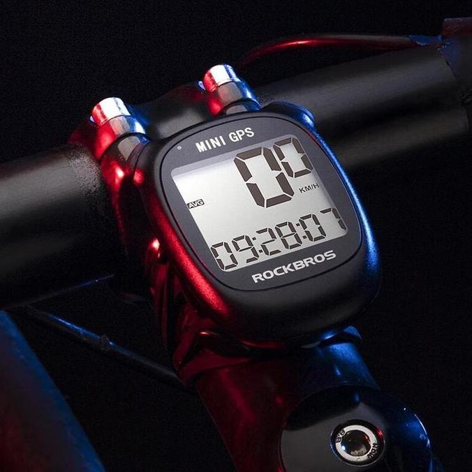 Rockbros 29210030001 GPS Speedometer Mini Sepeda [terbaik]