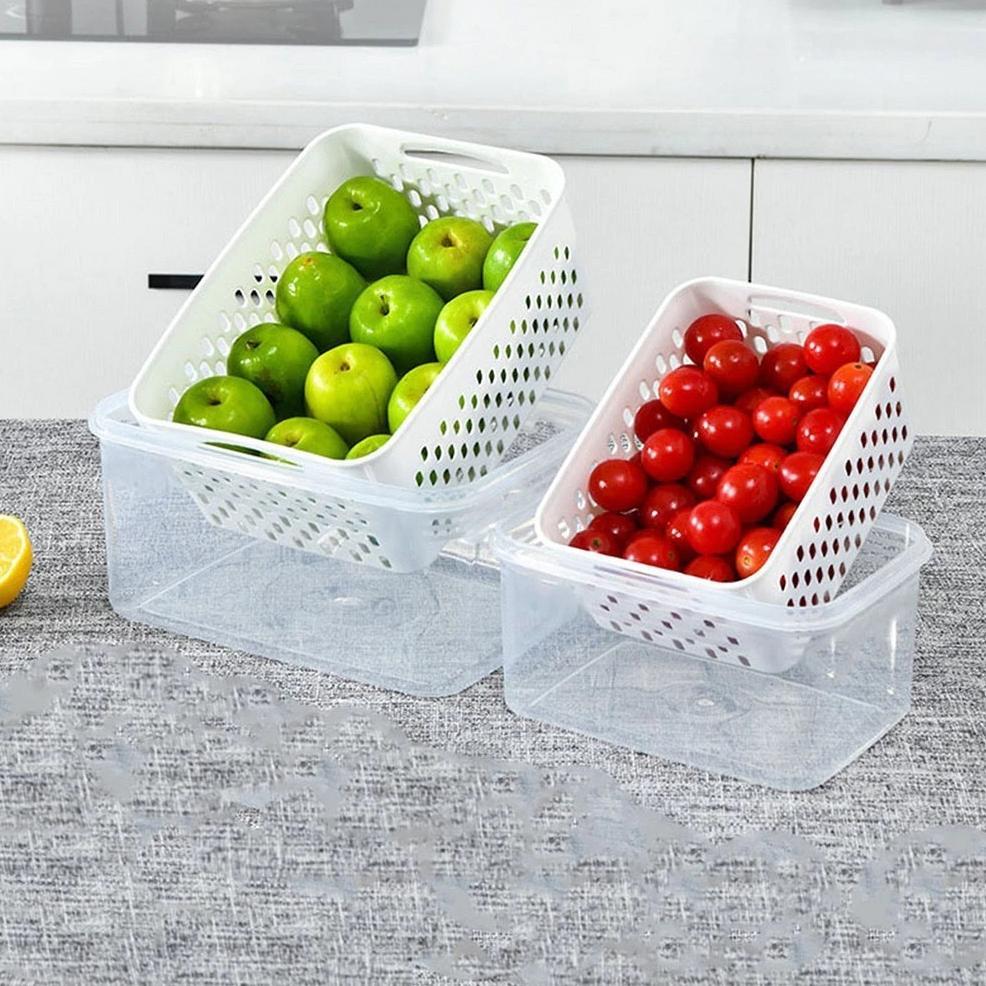 BIG PROMO PXTON - Food Container  /  Kotak Tempat Penyimpanan Makanan  / Rak kulkas