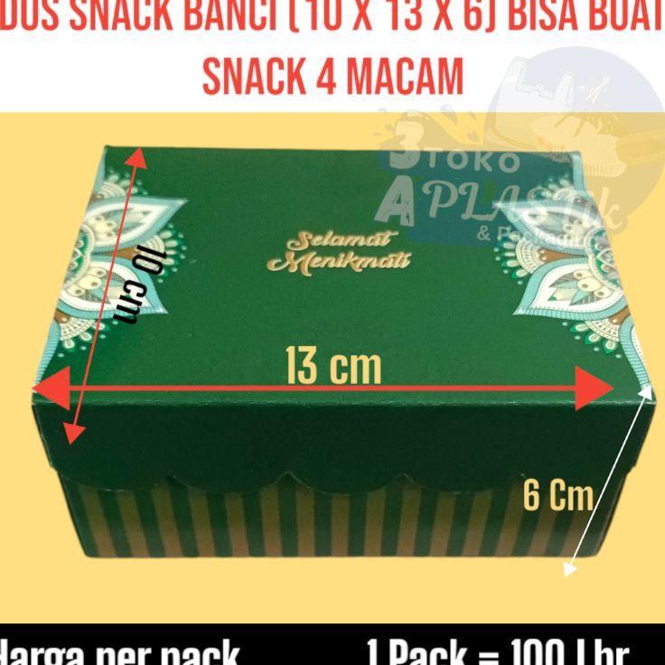 Kardus Snack Isi 4 / Kardus Motif / Kardus Tanggung (Banci)