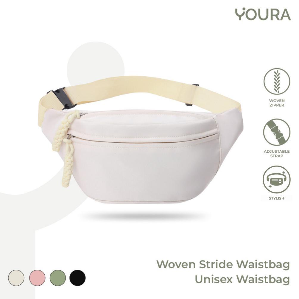 HOT PRODUCT YOURA - TAS PINGGANG UNISEX PRIA WANITA / WAIST BAG UNISEX / TAS PINGGANG WATERPROOF KOR